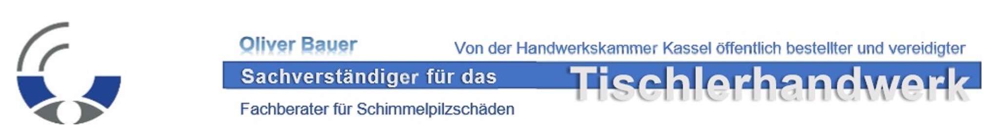 Oliver Bauer von der Handwerkskammer Kassel öffentlich bestellter und vereidigter Sachverständiger im Tischlerhandwerk